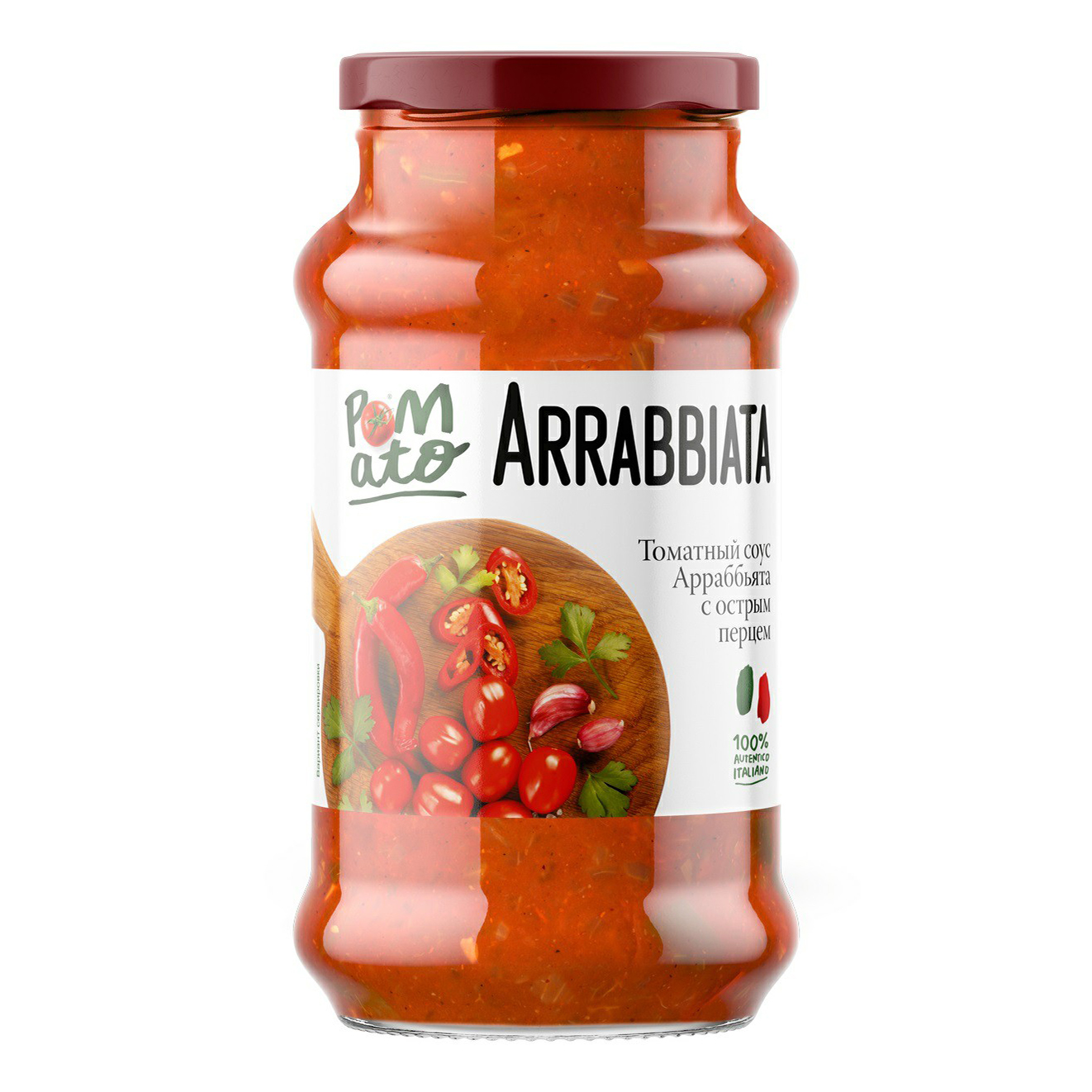 Соус Pomato Arrabbiata томатный с острым перцем 350 г