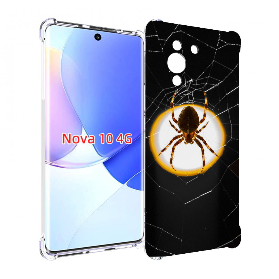 

Чехол MyPads паук-с-паутинкой для Huawei Nova 10, Прозрачный, Tocco