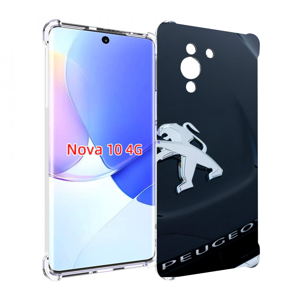 

Чехол MyPads пежо peugeot 2 для Huawei Nova 10, Прозрачный, Tocco