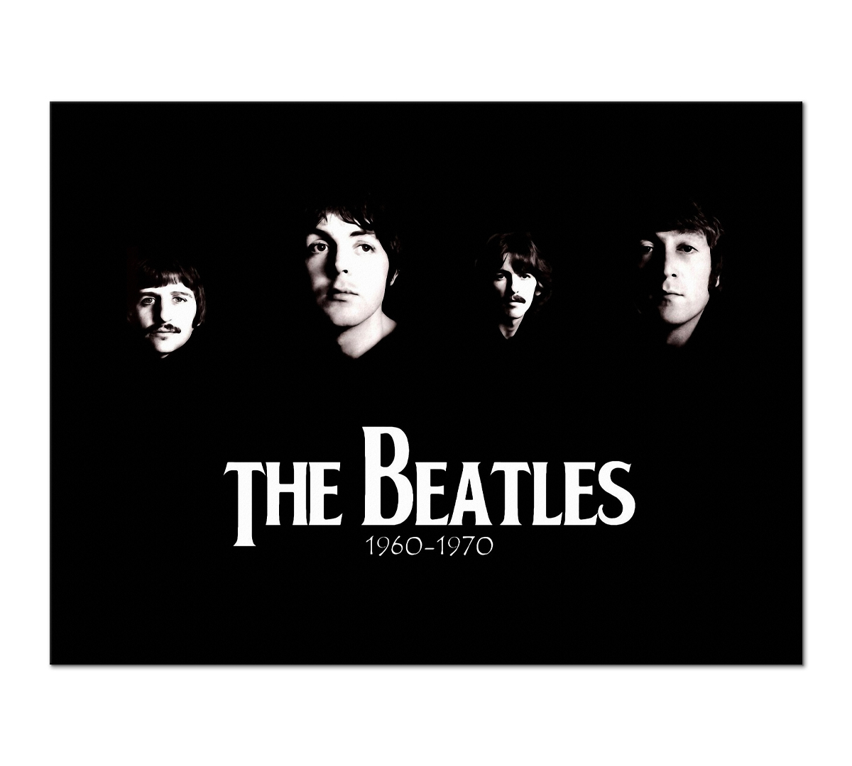 

Картина интерьерная на холсте Poly Print Art Beatles 30х40 см.