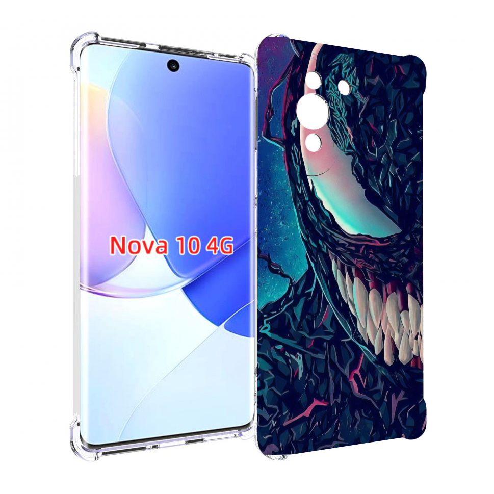 

Чехол MyPads полу веном для Huawei Nova 10, Прозрачный, Tocco