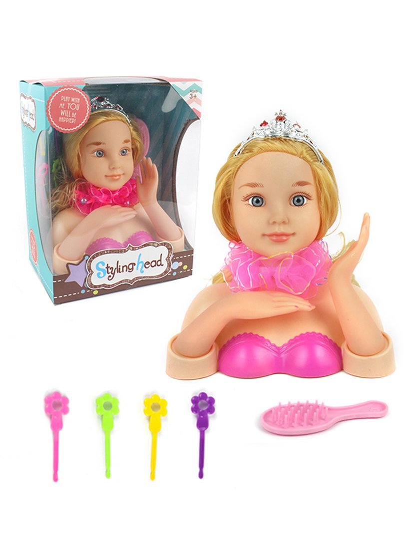 

Игр. наб. "Стилист", в компл. предм. 8 шт., кор., Разноцветный, B36995