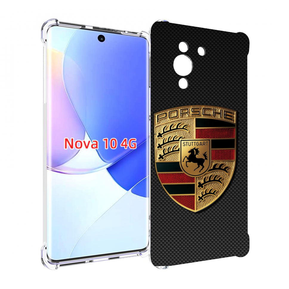 

Чехол MyPads порш porsche 1 для Huawei Nova 10, Прозрачный, Tocco