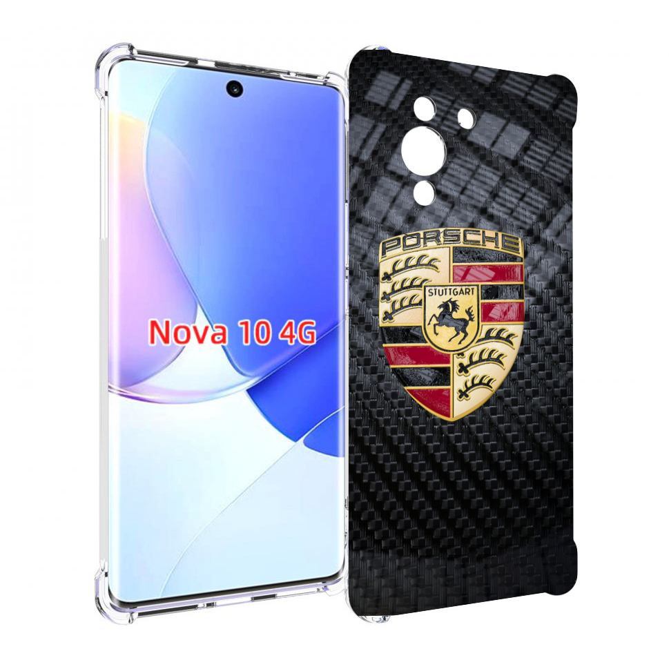 

Чехол MyPads порше porsche 3 мужской для Huawei Nova 10, Прозрачный, Tocco