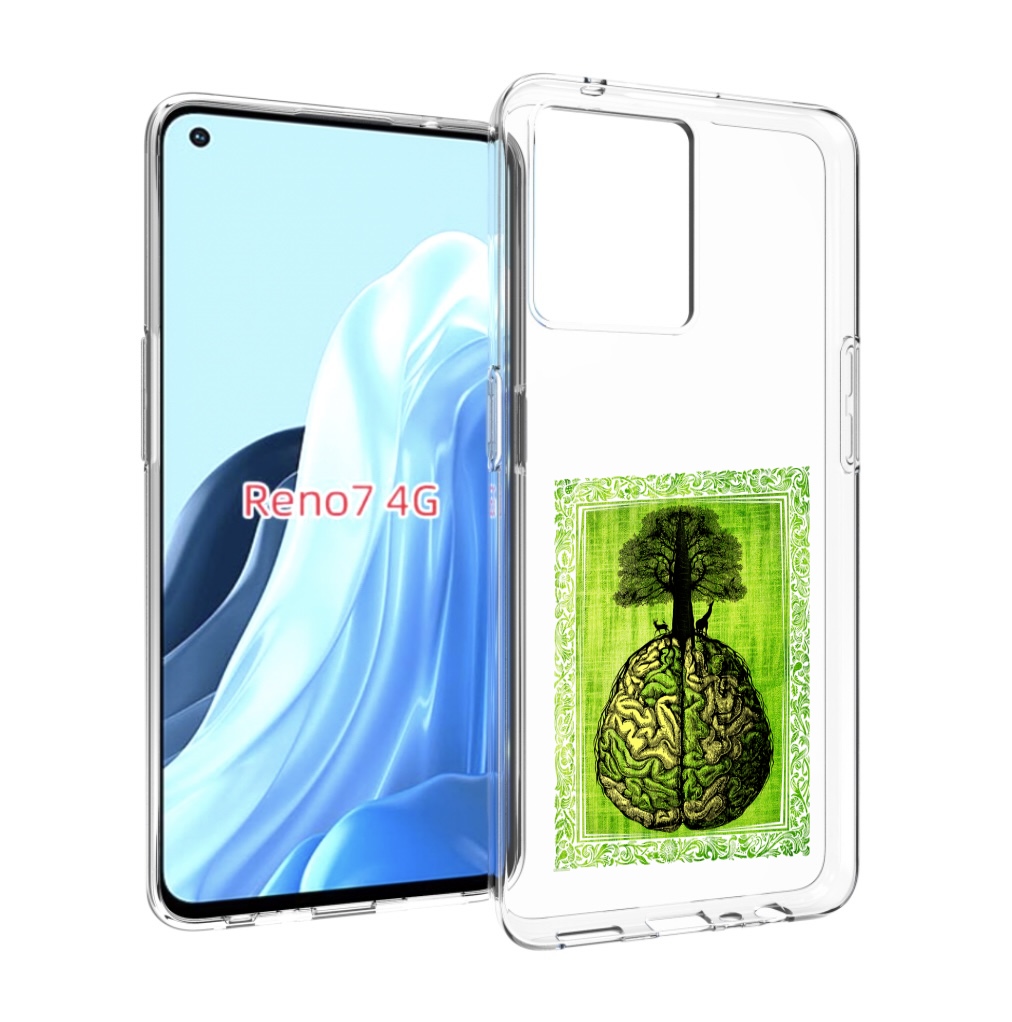 

Чехол MyPads абстракция здоровый мозг для OPPO RENO 7 4G, Прозрачный, Tocco