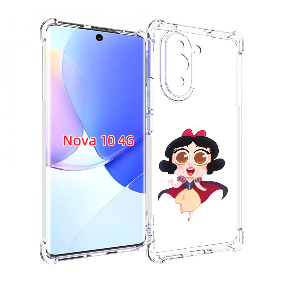 

Чехол MyPads принцеска-нарисованная женский для Huawei Nova 10, Прозрачный, Tocco