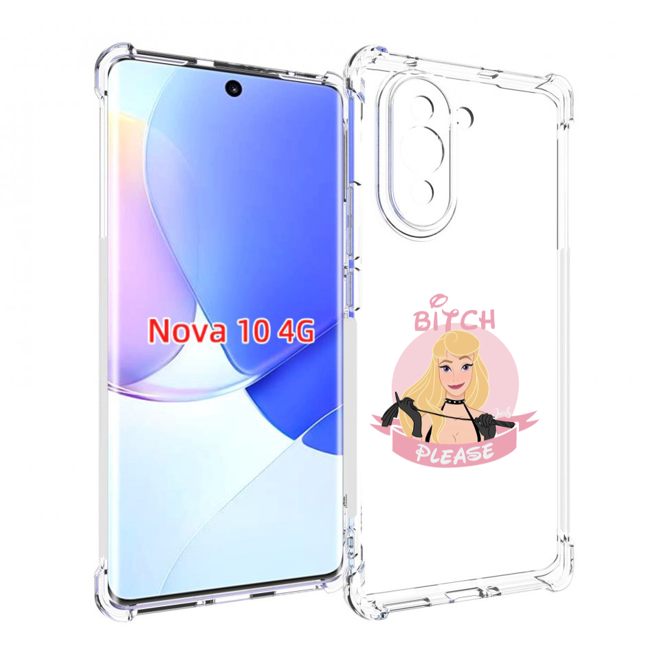 

Чехол MyPads принцесса-аврора женский для Huawei Nova 10, Прозрачный, Tocco