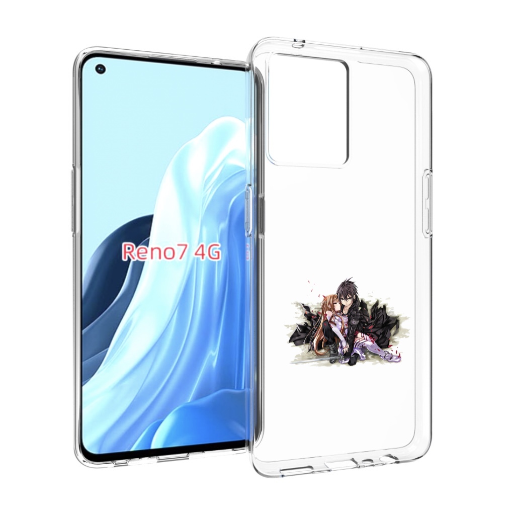 

Чехол MyPads аниме асуна для OPPO RENO 7 4G, Прозрачный, Tocco