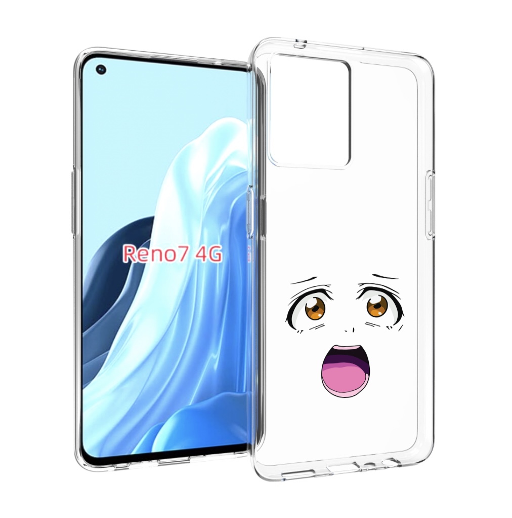 

Чехол MyPads аниме лицао для OPPO RENO 7 4G, Прозрачный, Tocco