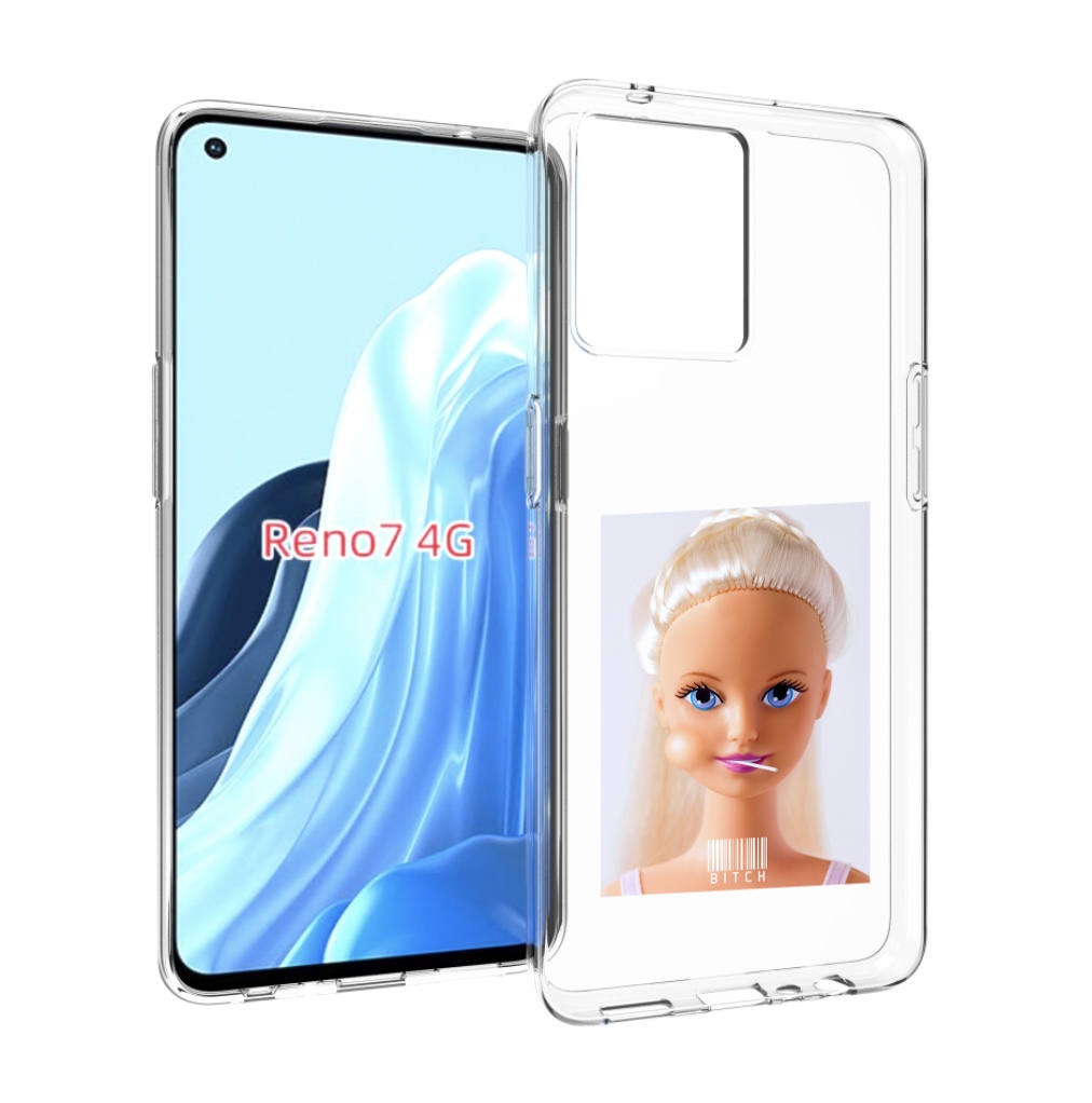 

Чехол MyPads барби для OPPO RENO 7 4G, Прозрачный, Tocco