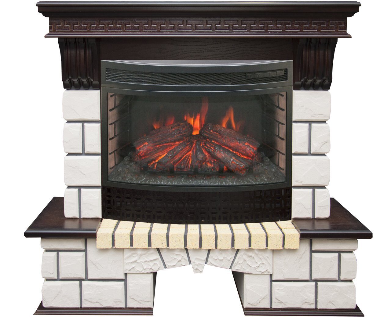 

Электрокамин Real Flame Stone 25 AO с очагом Firefield 25 S IR