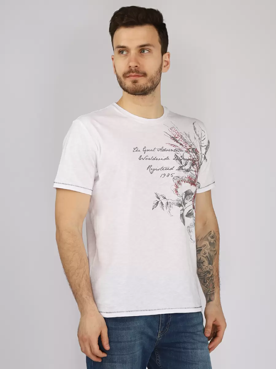 

Футболка мужская A passion play 221TR(XT-0037)-0301 белая 2XL, 221TR(XT-0037)-0301