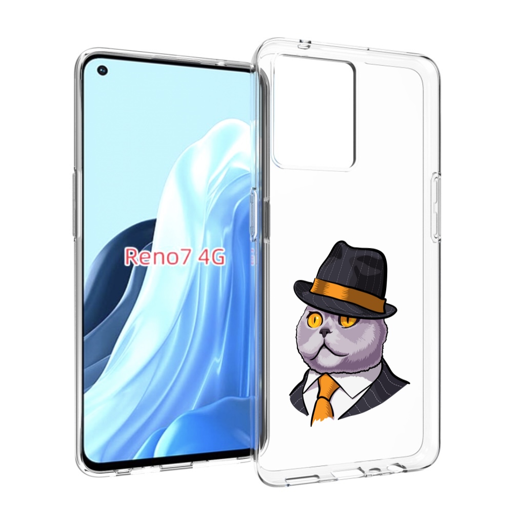 

Чехол MyPads британец для OPPO RENO 7 4G, Прозрачный, Tocco