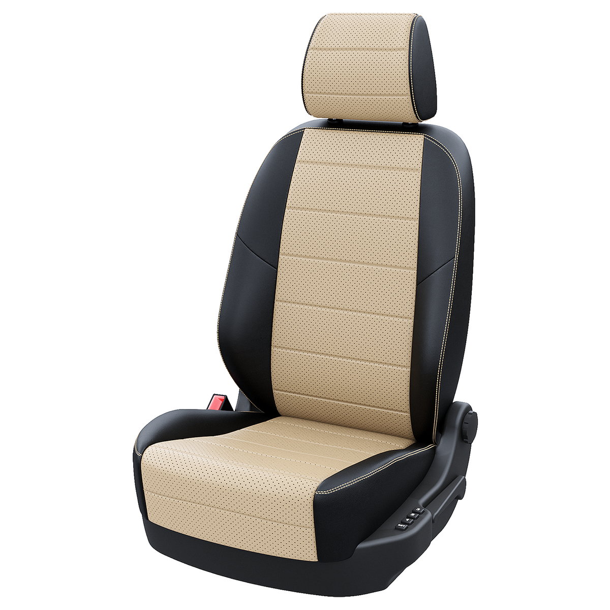 

Чехлы на сиденья Автодруг для Chevrolet Lanos 2002-2009 A1405DS2054 Экокожа Черный Бежевый, Бежевый;черный, A1405