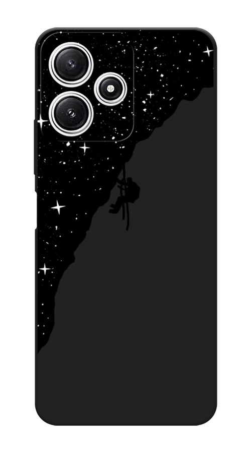 

Чехол Awog на Xiaomi Poco M6 Pro 5G "Скалолаз в космосе", Черный;белый;бежевый, 319752-1