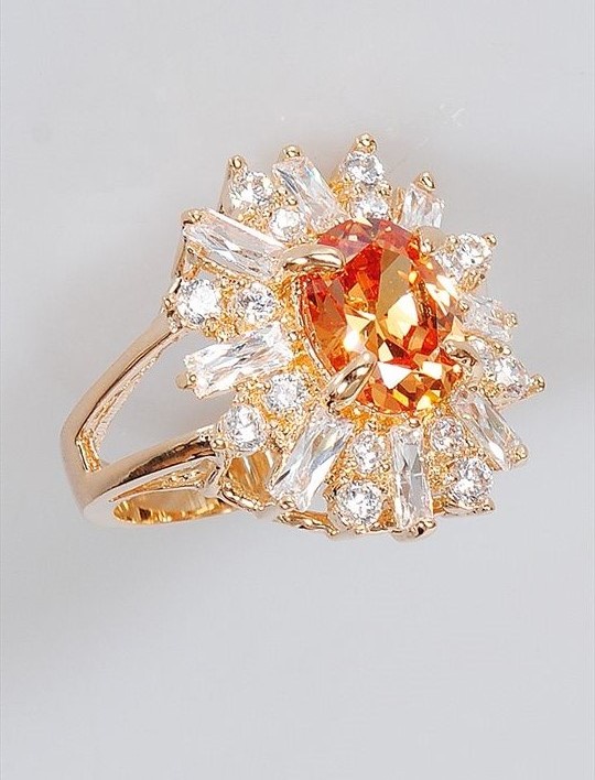 

Кольцо из бижутерного сплава р. 20 Lotus Jewelry 141R-40Chcz, фианит/циркон, 141R-40Chcz