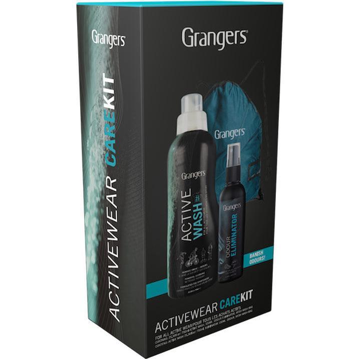 фото Набор для стирки grangers active wash, odour eliminator and activewear kit bag (б/р)