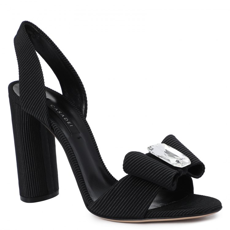 

Босоножки женские Casadei 1L545P100_2274251 черные 38 EU, 1L545P100_2274251