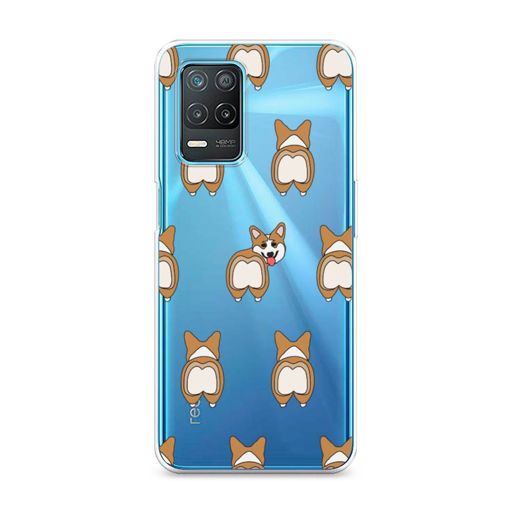 

Чехол Awog на Realme 8 5G/Narzo 30 5G "Милый корги фон", Разноцветный, 257050-2
