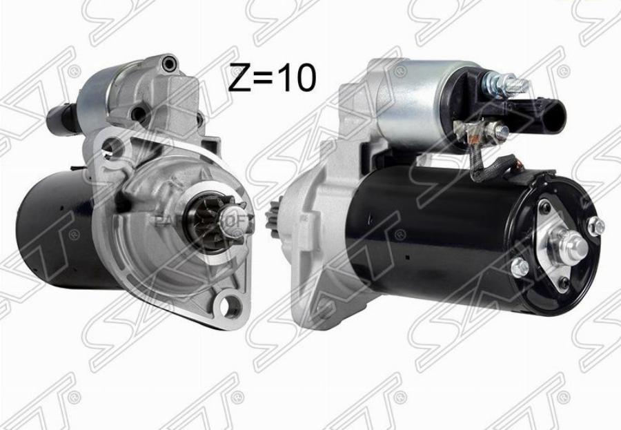 

SAT Стартер AUDI A3 03-13/SKODA OCTAVIA 04-/VOLKSWAGEN POLO 1.9-3.2TD 12V 1.7KBT 03- Z=10