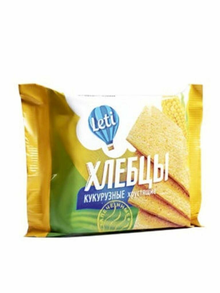 

Хлебцы кукурузные Leti запеченные 60 г