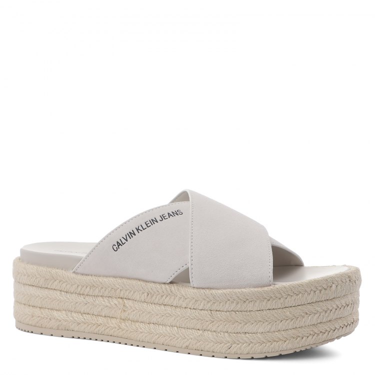 

Эспадрильи женские Calvin Klein Jeans FERNANDA_2275169 белые 39 EU, FERNANDA_2275169