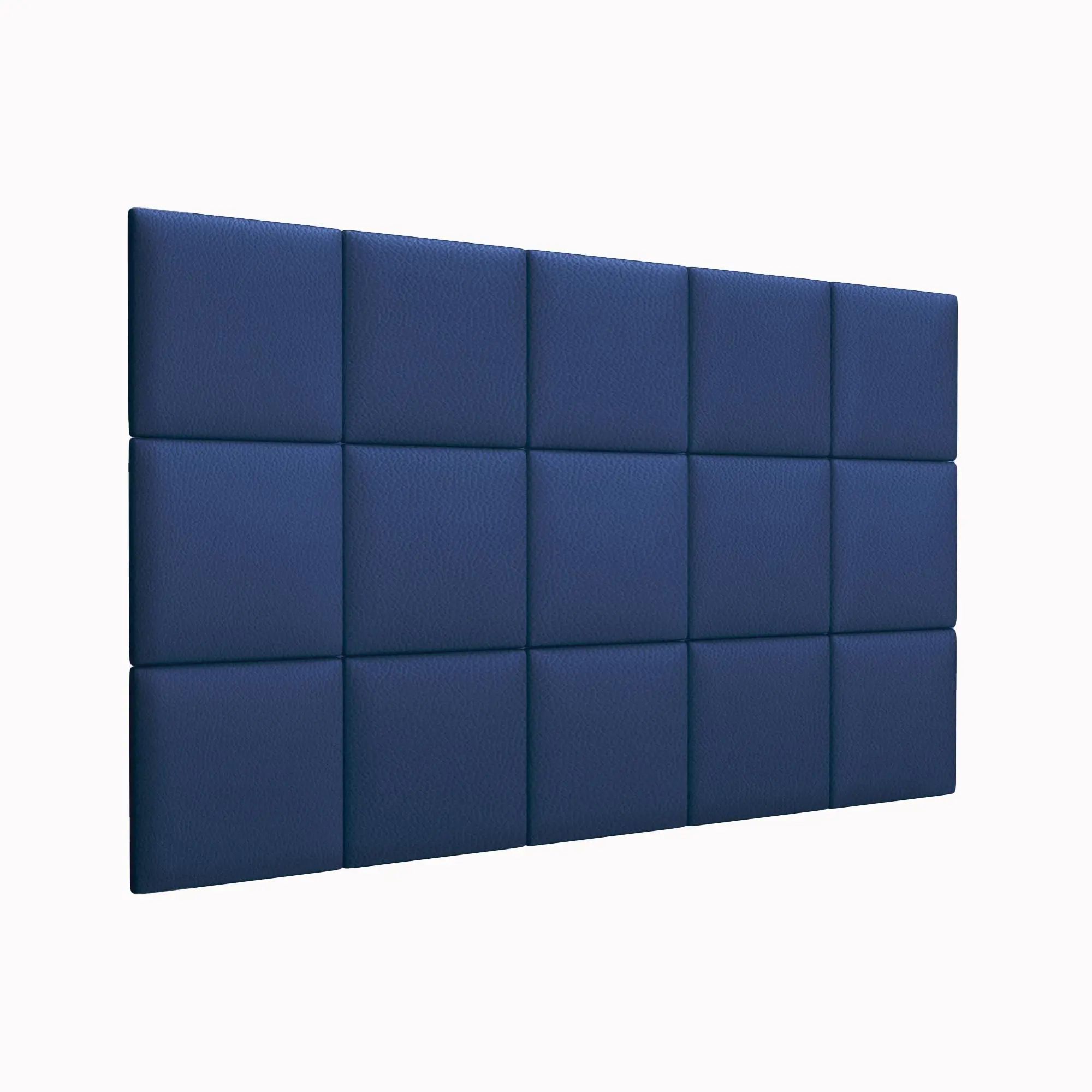 Стеновая панель Eco Leather Blue 30х30 см 2 шт.