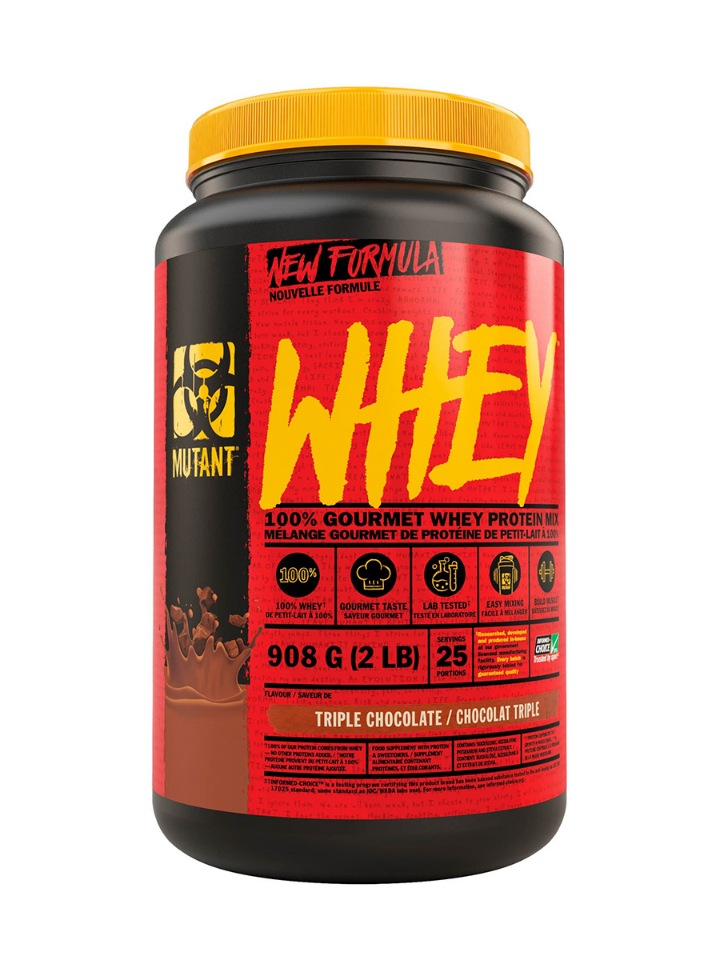 фото Протеин mutant whey, 909 г, triple chocolate