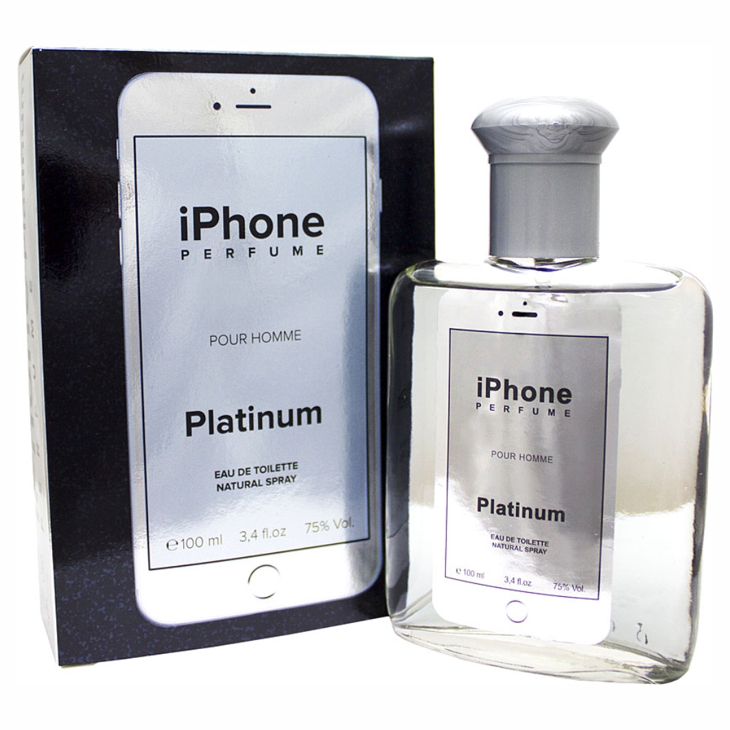 Туалетная вода мужская Абар Iphone Perfume Platinum 100мл белиал без хозяина