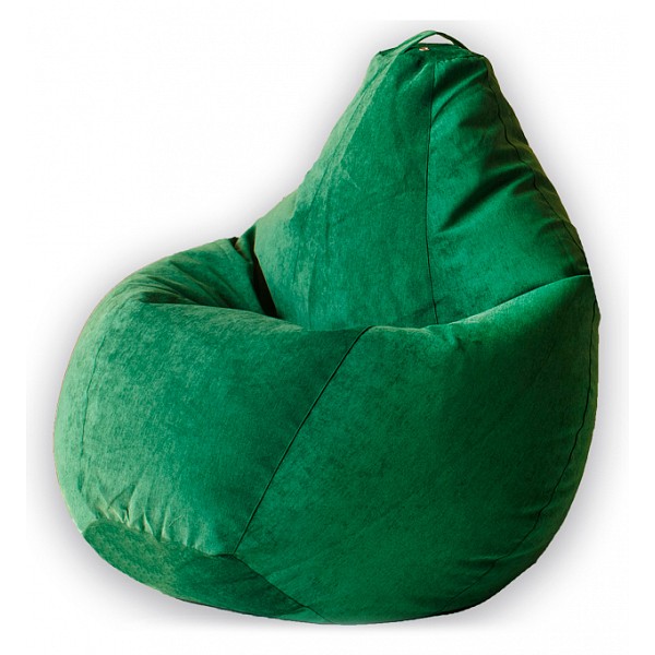 фото Кресло-мешок dreambag зеленый микровельвет l l, зеленый