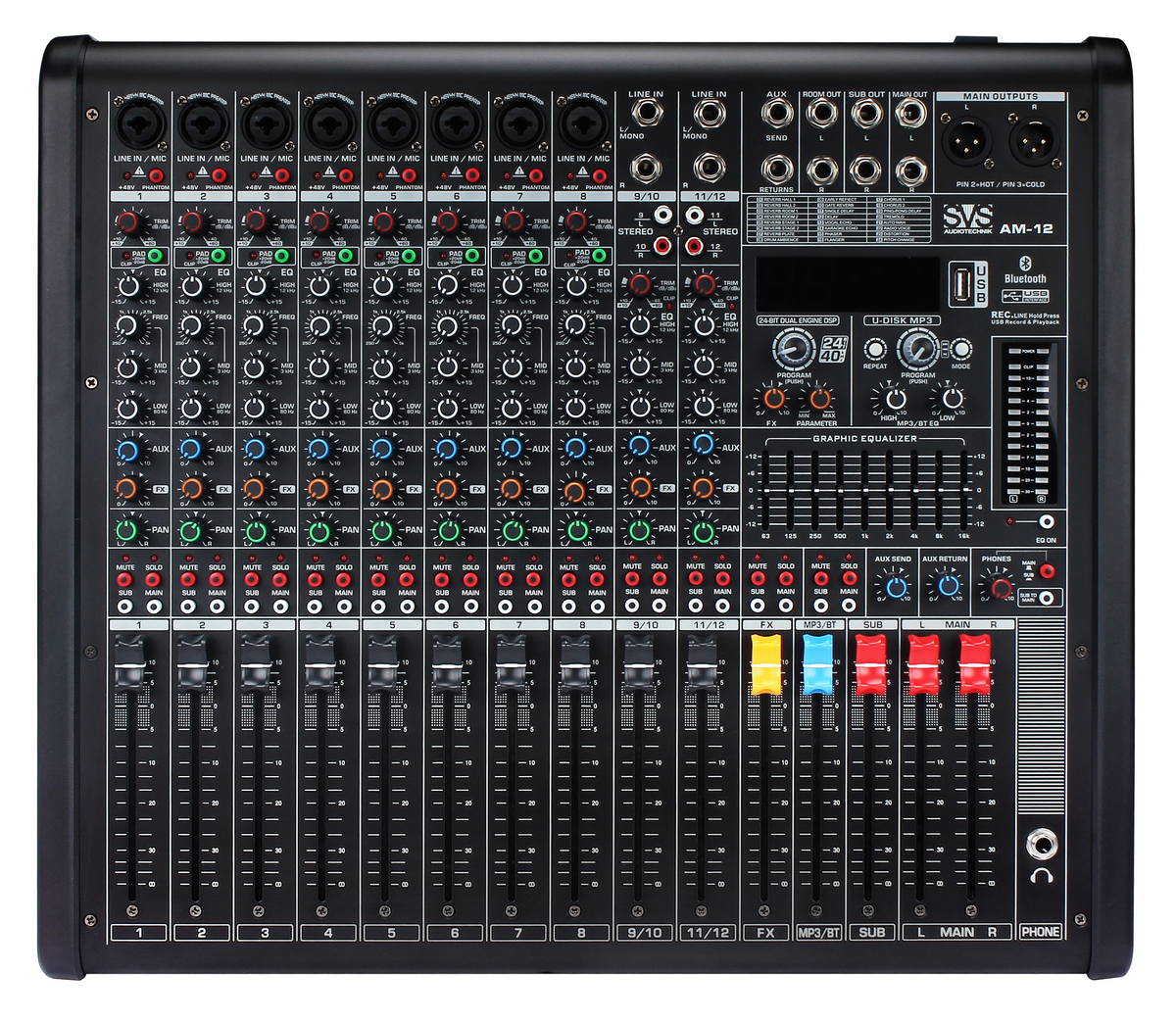 

SVS Audiotechnik mixers AM-12