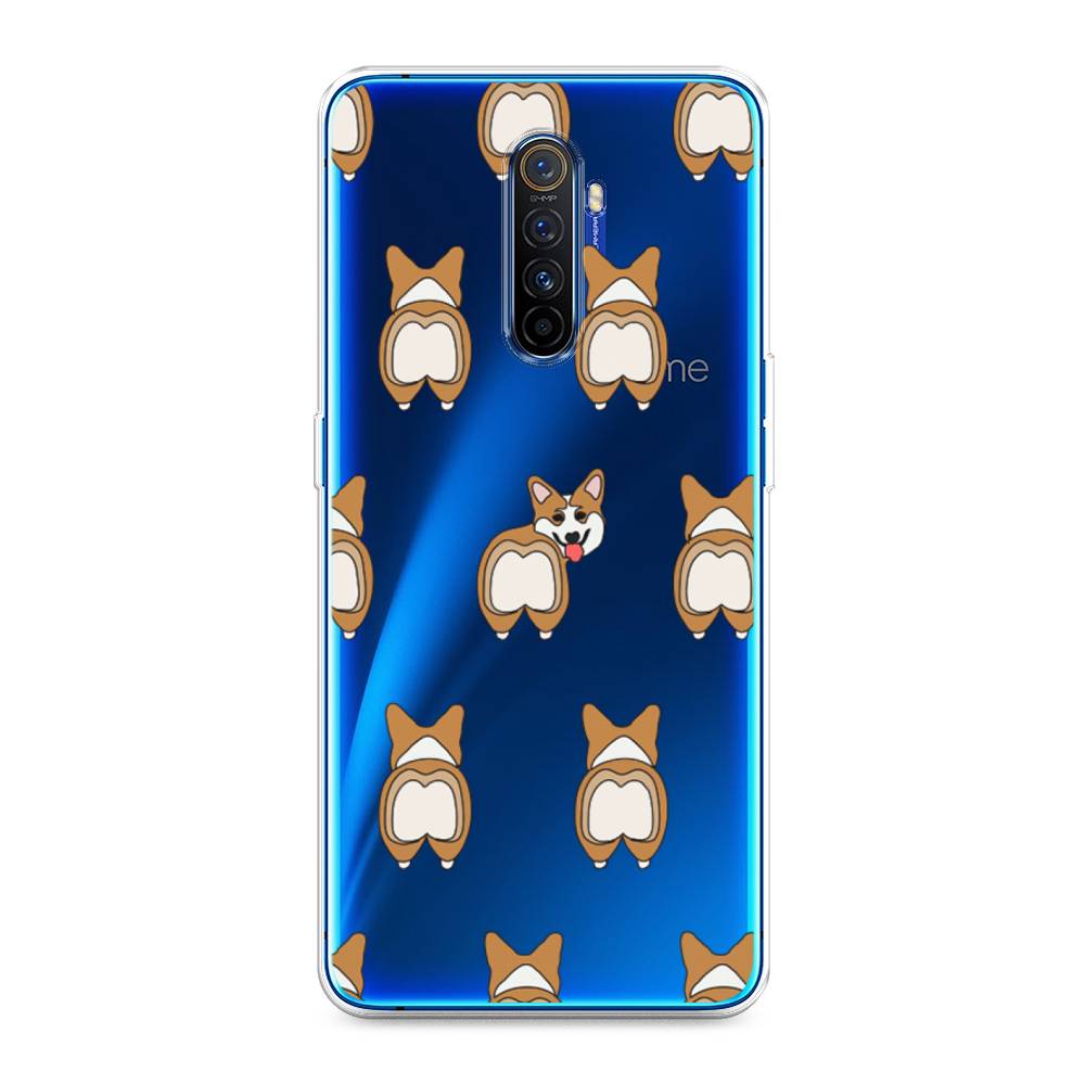 

Чехол Awog на Realme X2 Pro "Милый корги фон", Разноцветный, 251750-2