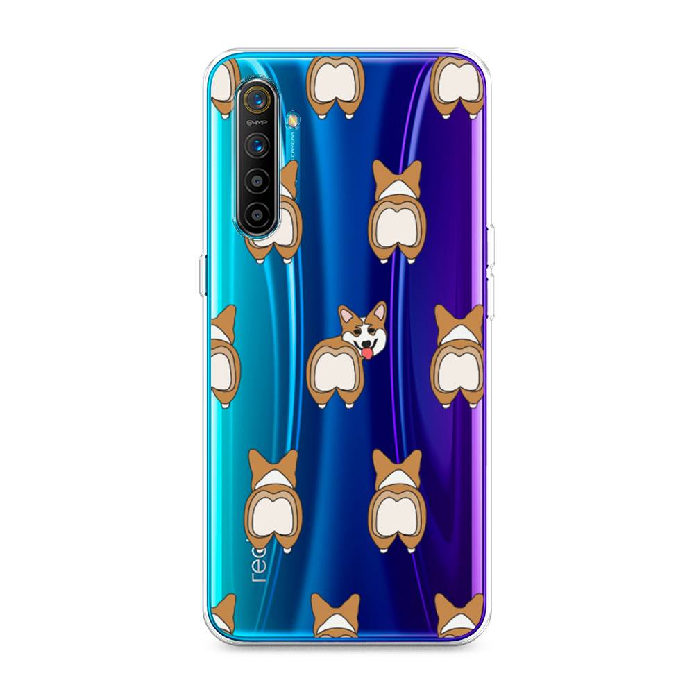 

Чехол Awog на Realme XT "Милый корги фон", Разноцветный, 251450-2