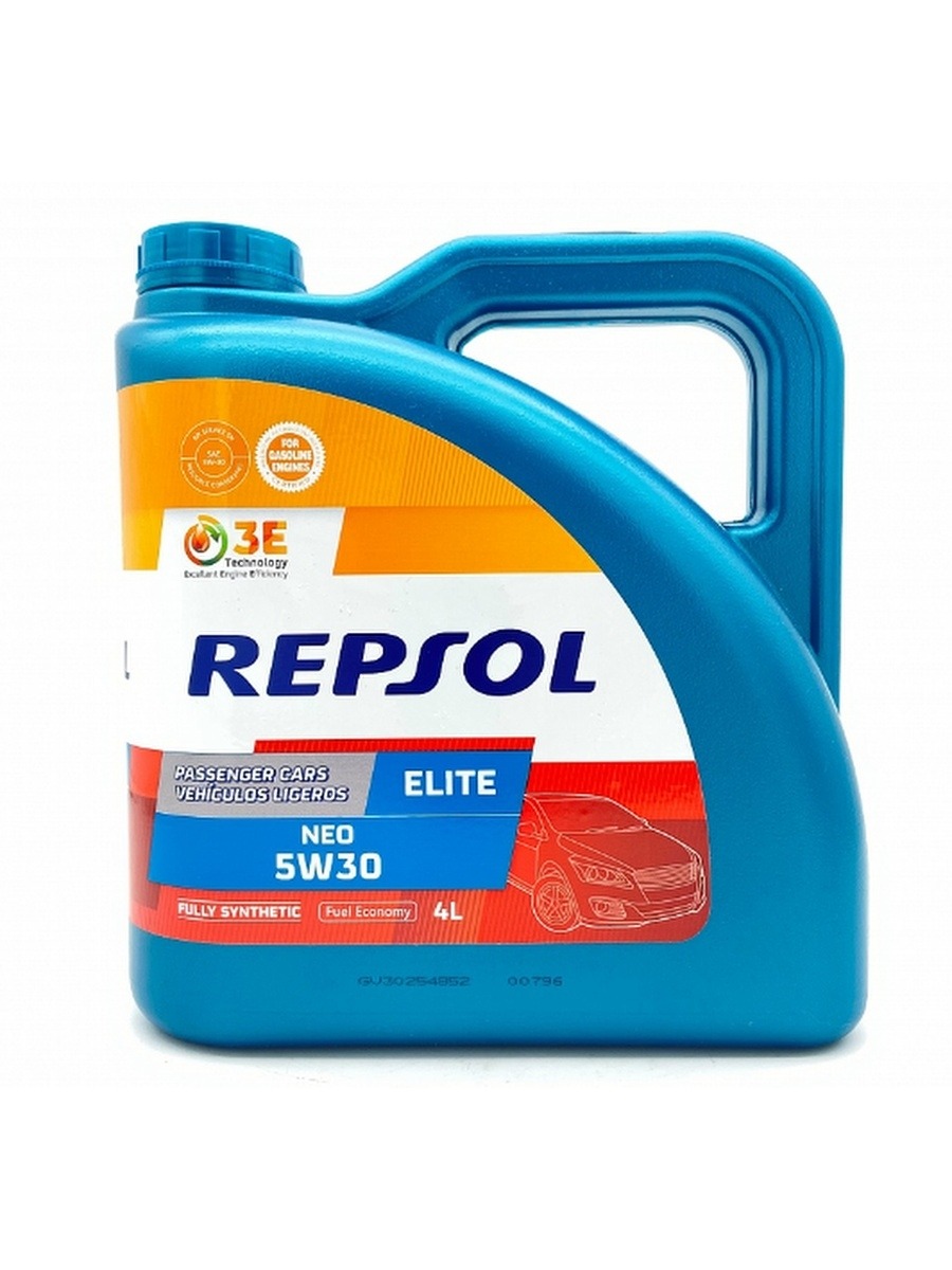 фото Repsol масло моторное repsol elite neo 5w-30 синтетическое 4 л 6453/r