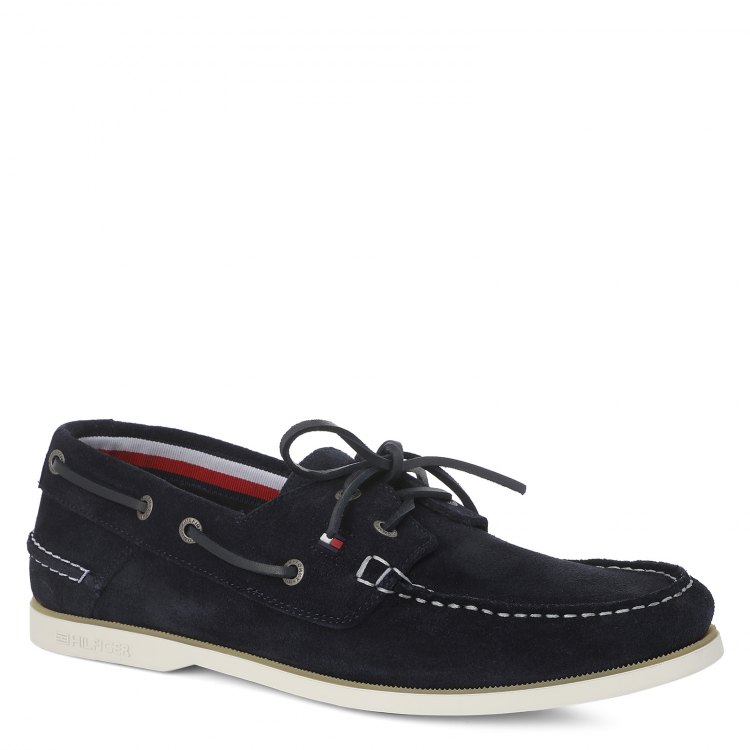

Топсайдеры мужские Tommy Hilfiger FM0FM02736_2276777 синие 41 EU, FM0FM02736_2276777