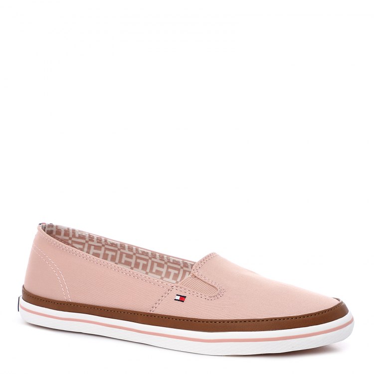 

Слипоны женские Tommy Hilfiger FW0FW01656_2277343 бежевые 36 EU, FW0FW01656_2277343
