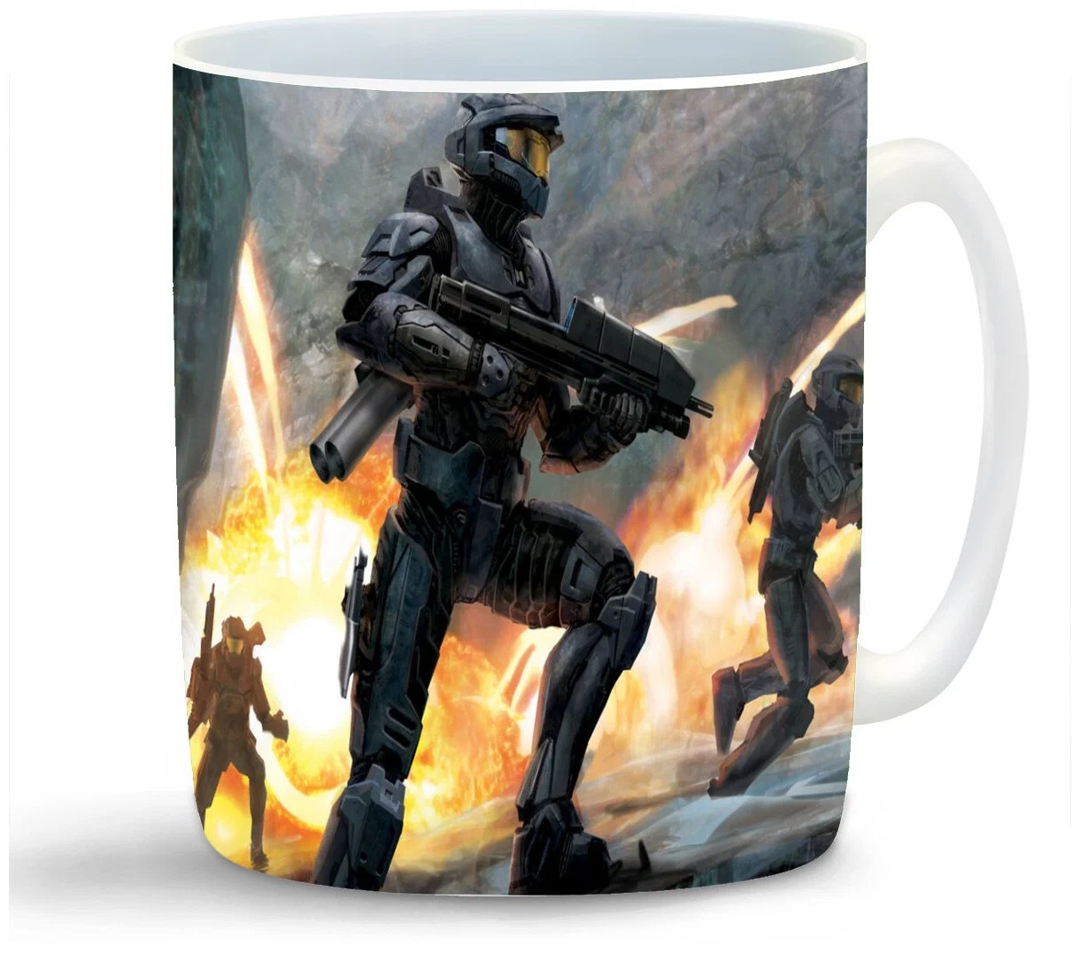 

Кружка CoolPodarok Halo series Солдаты