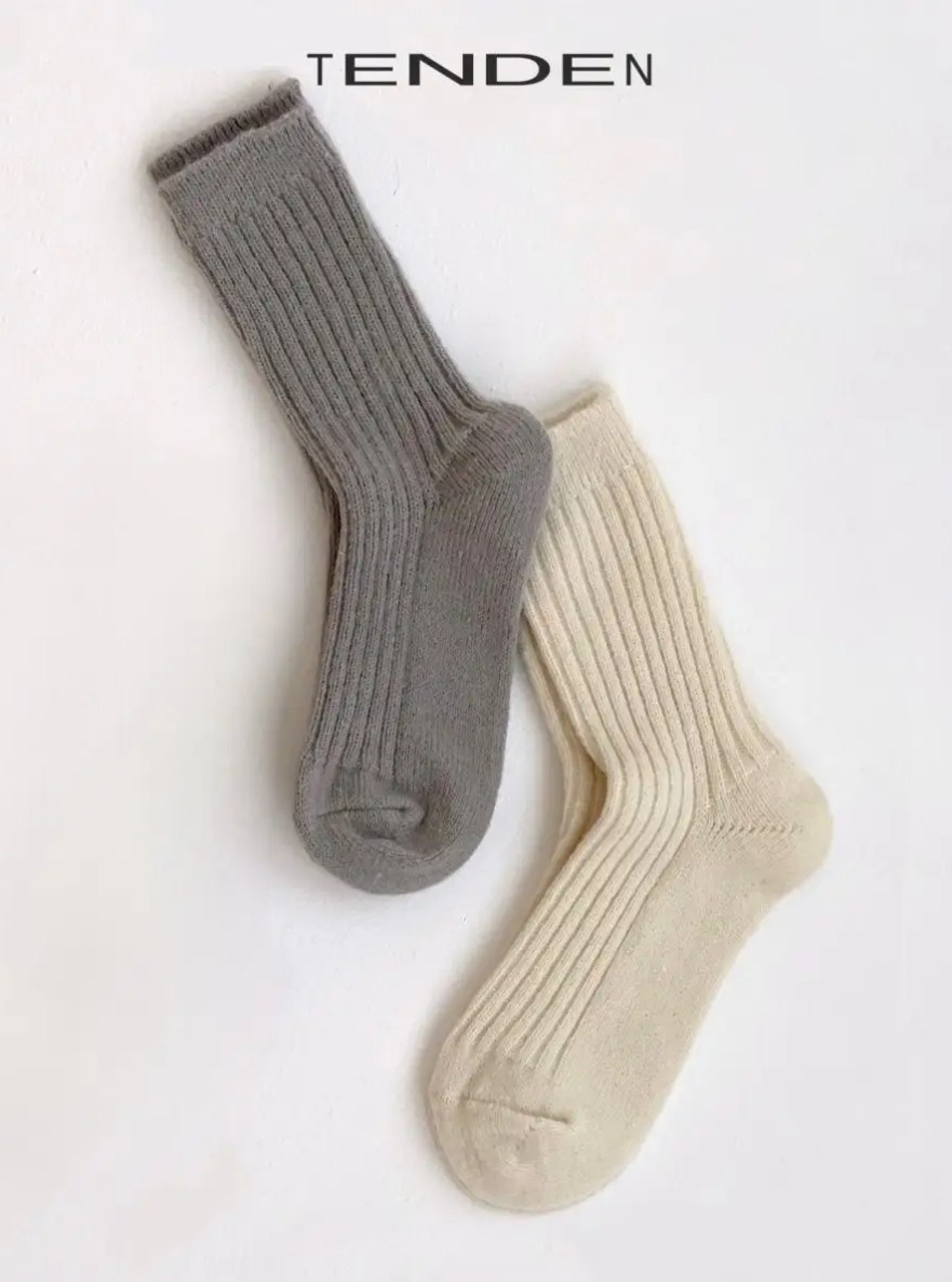 Комплект носков женских TENDEN WSF21/33M разноцветных 36-39, 2 пары