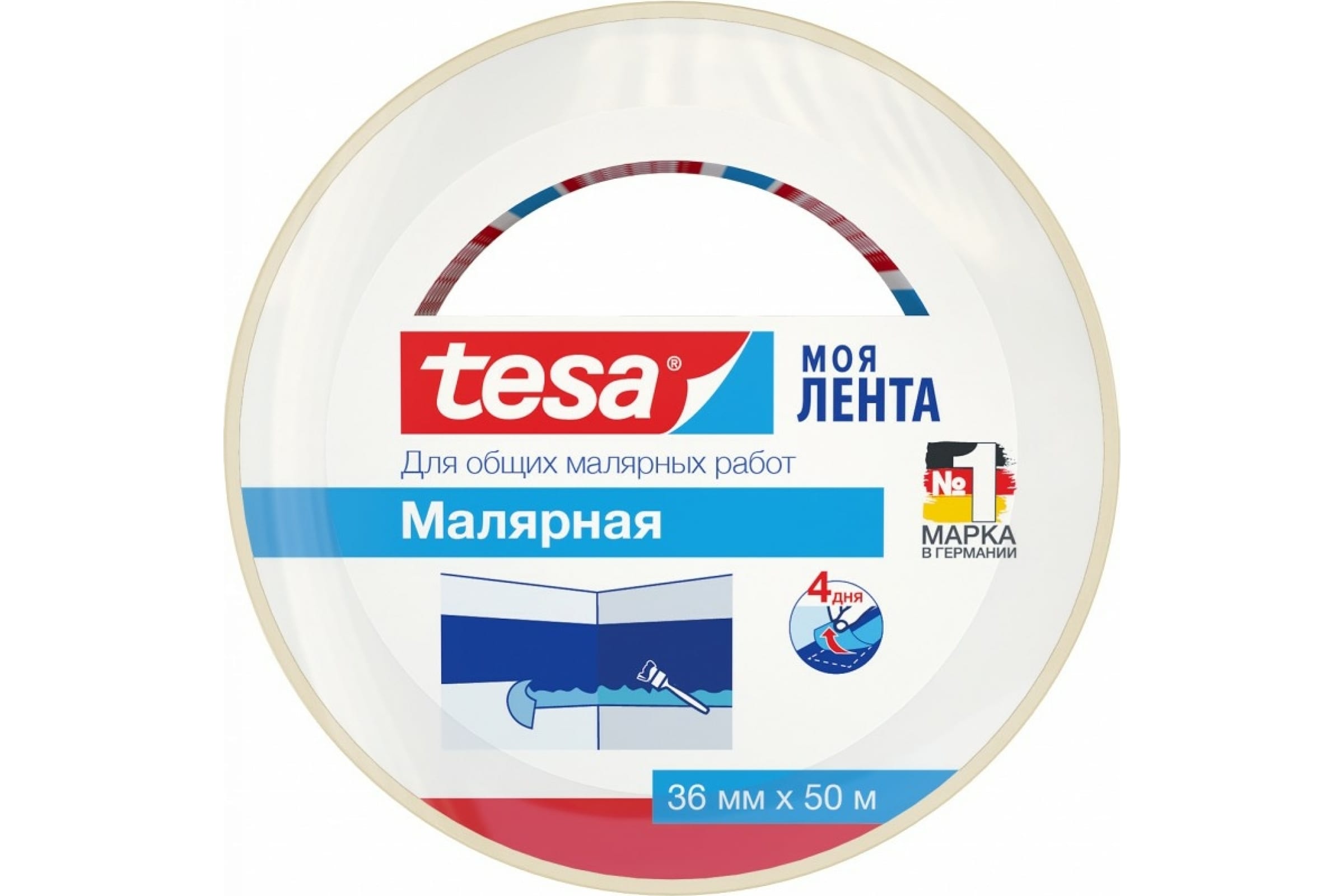 

Tesa Lenta Малярная лента 50 м x 36 мм 55592-00000-00