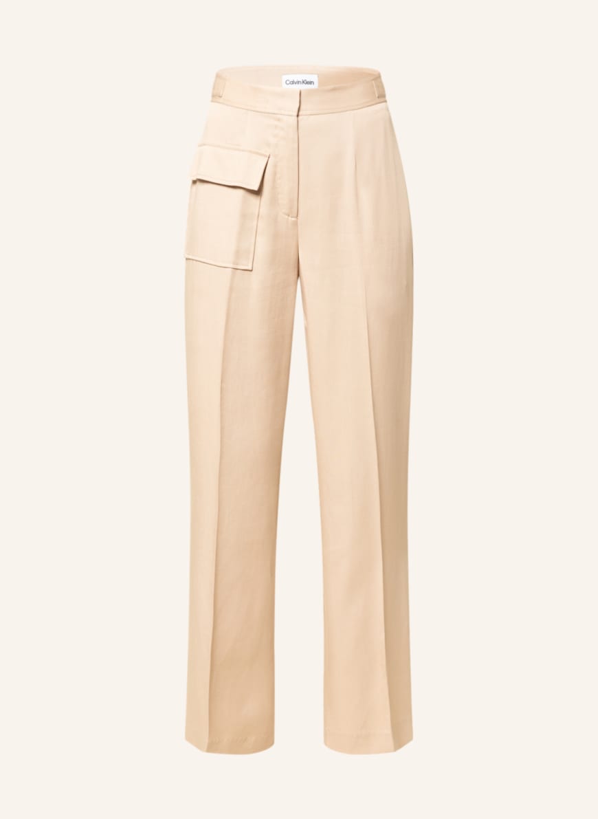 

Брюки женские Calvin Klein 1001250593 бежевые 44 (доставка из-за рубежа), 1001250593