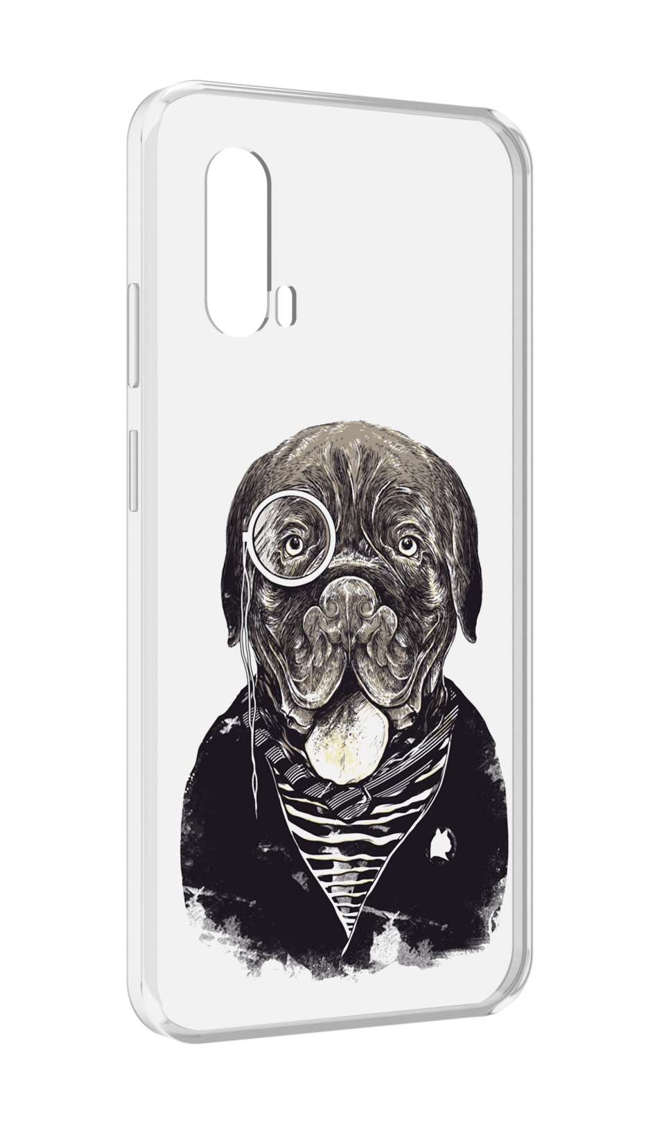 

Чехол MyPads солидный песик для Blackview BV7100, Прозрачный, Tocco