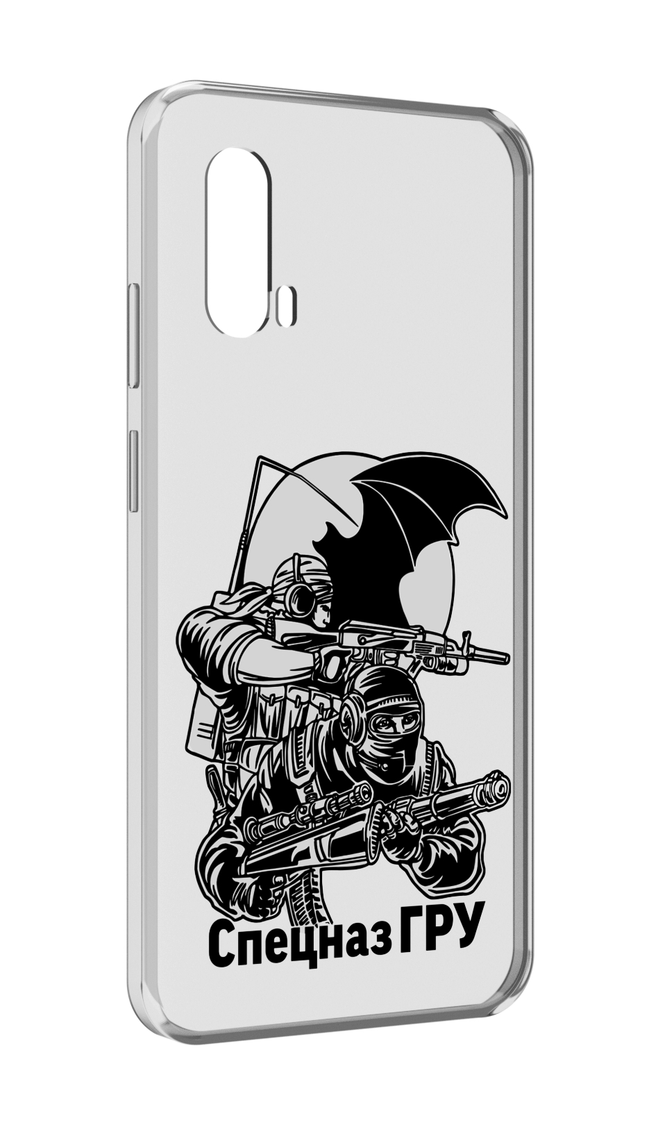 

Чехол MyPads спецназ гру для Blackview BV7100, Прозрачный, Tocco