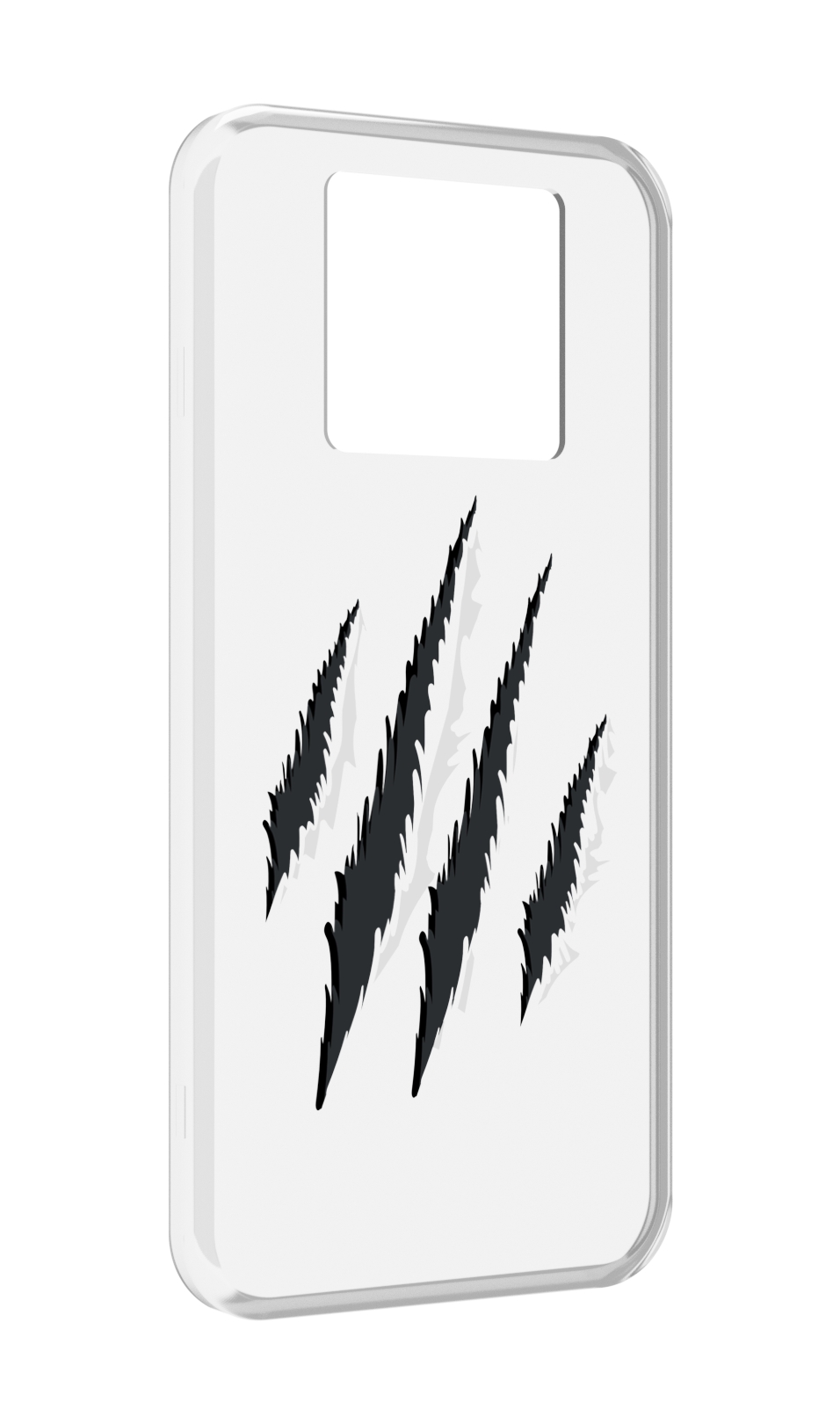 

Чехол MyPads след-когтей для Black Shark 3 5G / Black Shark 3S, Прозрачный, Tocco