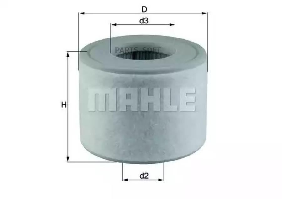 

Воздушный фильтр Mahle/Knecht LX26072