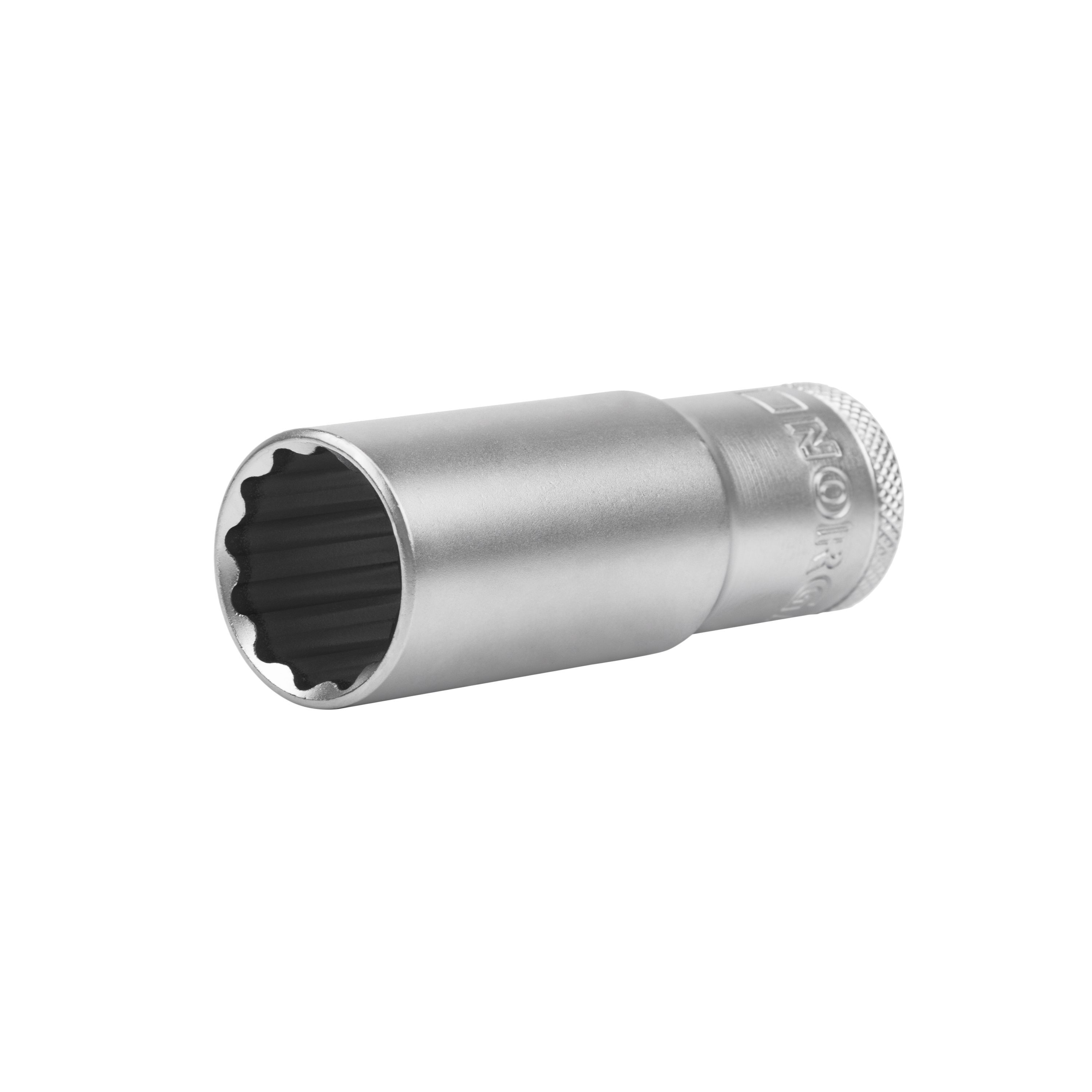 

Головка NORGAU Industrial 12-гранная 21 мм торцевая удлиненная с шариковой фиксацией, 1/2", SHD-209-849