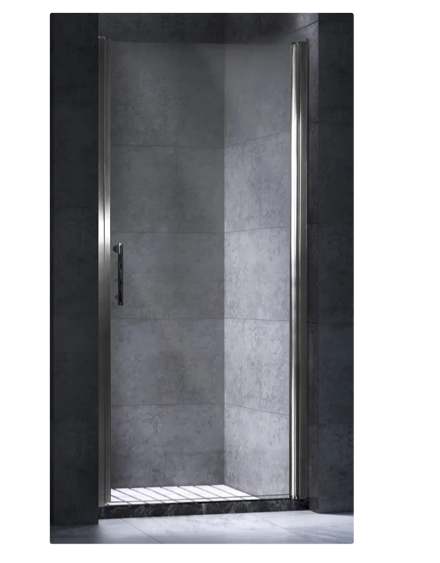 Душевая дверь Esbano ESDN70LDR 70 см хром, прозрачное закаленное стекло