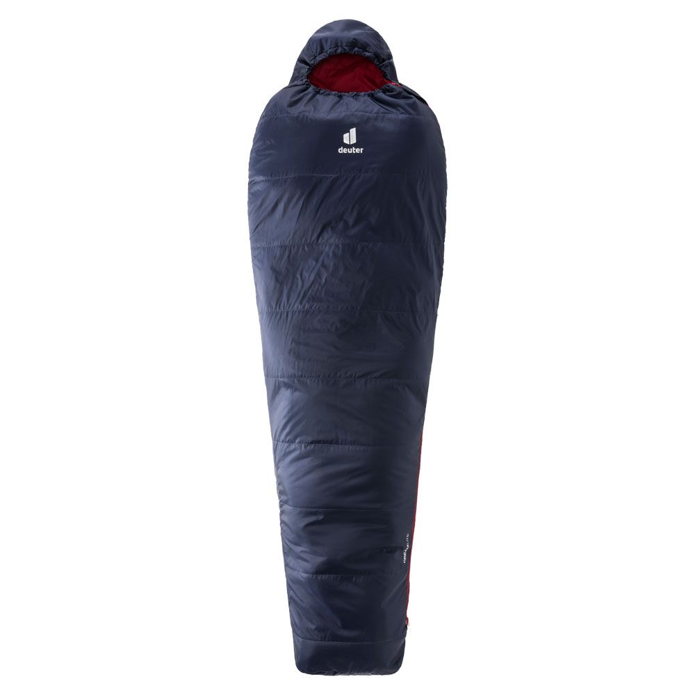 Спальный мешок Deuter Dreamlite navy/cranberry, левый