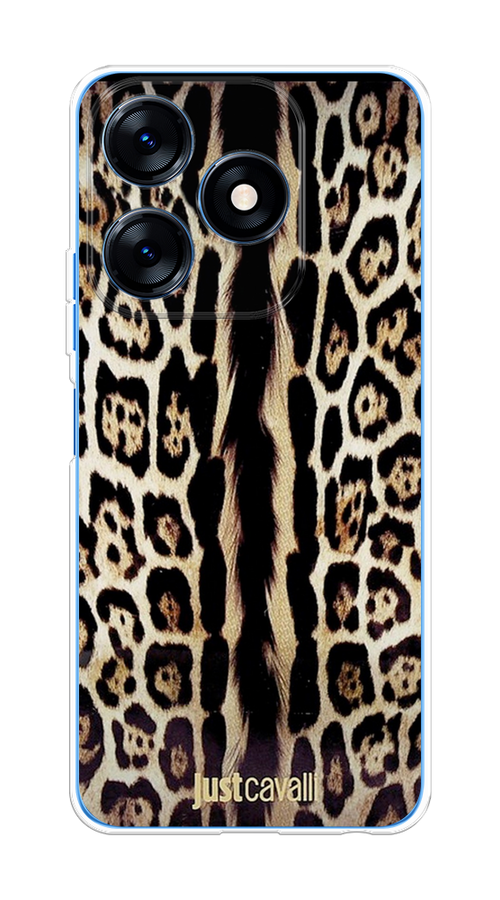 

Чехол на Tecno Spark 10/10C "Леопард кавалли", Черный;коричневый, 303650-1