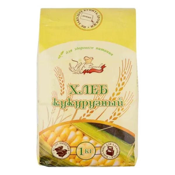 

Смесь для выпечки Mr. Bread Хлеб кукурузный 1 кг
