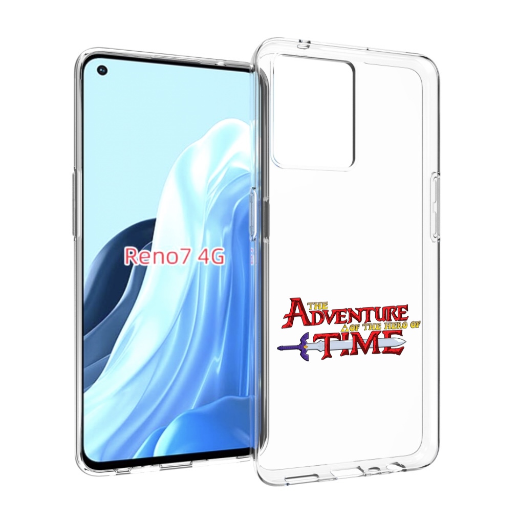 

Чехол MyPads время приключений логотип для OPPO RENO 7 4G, Прозрачный, Tocco